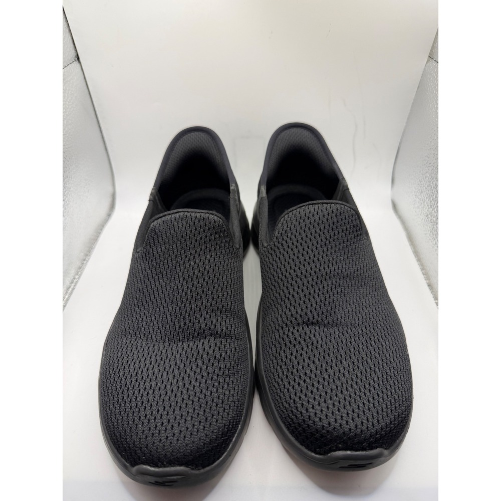 Skechers Hands Free Slip-ins GoWalk 6 Black Walking Shoes 124963 BBK Womens 7
